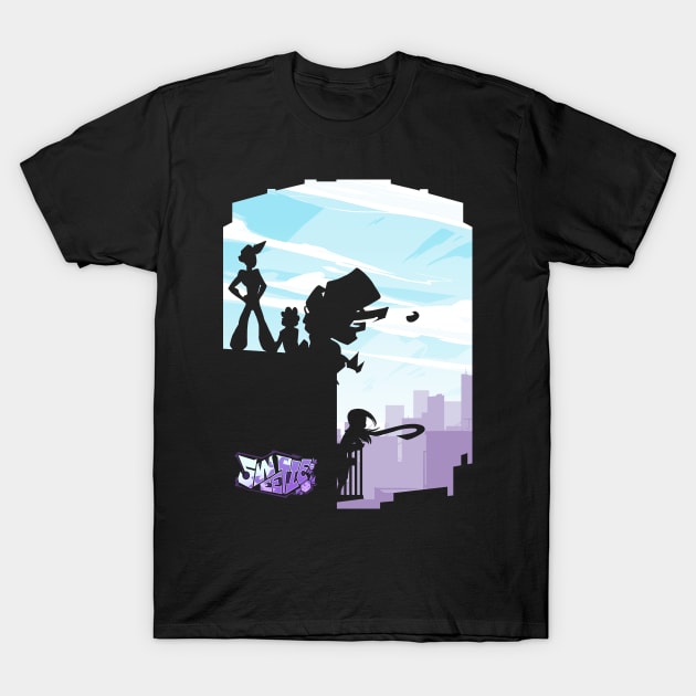 Skyline - SWEETIE T-Shirt by grandpabats